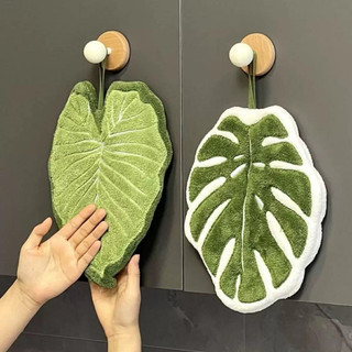 Khăn Lau Tay Họa Tiết  Gấu Dâu Thấm Hút Mau Khô Dùng cho Nhà Bếp Phòng Tắm