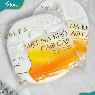 Mặt Nạ Giấy Lột Mụn SOLÉA Cao Cấp Giúp Lột Mụn Ẩn Mụn Đầu Đen Bằng Gel Hiệu Quả–VIORA (BỊCH 25-100C)