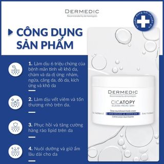 [HÀNG CÔNG TY] Kem Dưỡng Ẩm Body Chuyên Sâu Dermedic Cicatopy Deep Nourishment Body Cream (225ml)