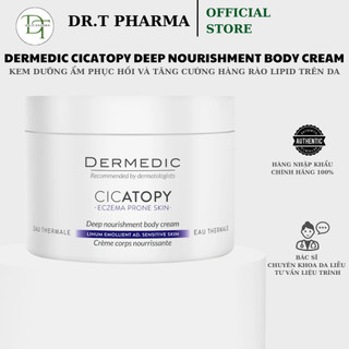 [HÀNG CÔNG TY] Kem Dưỡng Ẩm Body Chuyên Sâu Dermedic Cicatopy Deep Nourishment Body Cream (225ml)