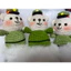 Móc khoá gấu bộ đội handmade