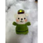 Móc khoá gấu bộ đội handmade