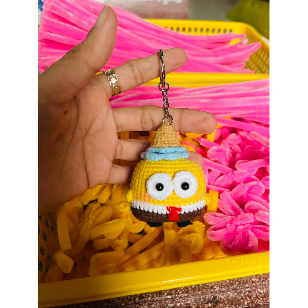 Móc khoá minion vàng dễ thương