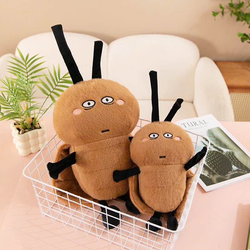 Gấu bông con gián 40cm dễ thương, thú nhồi bông cao cấp