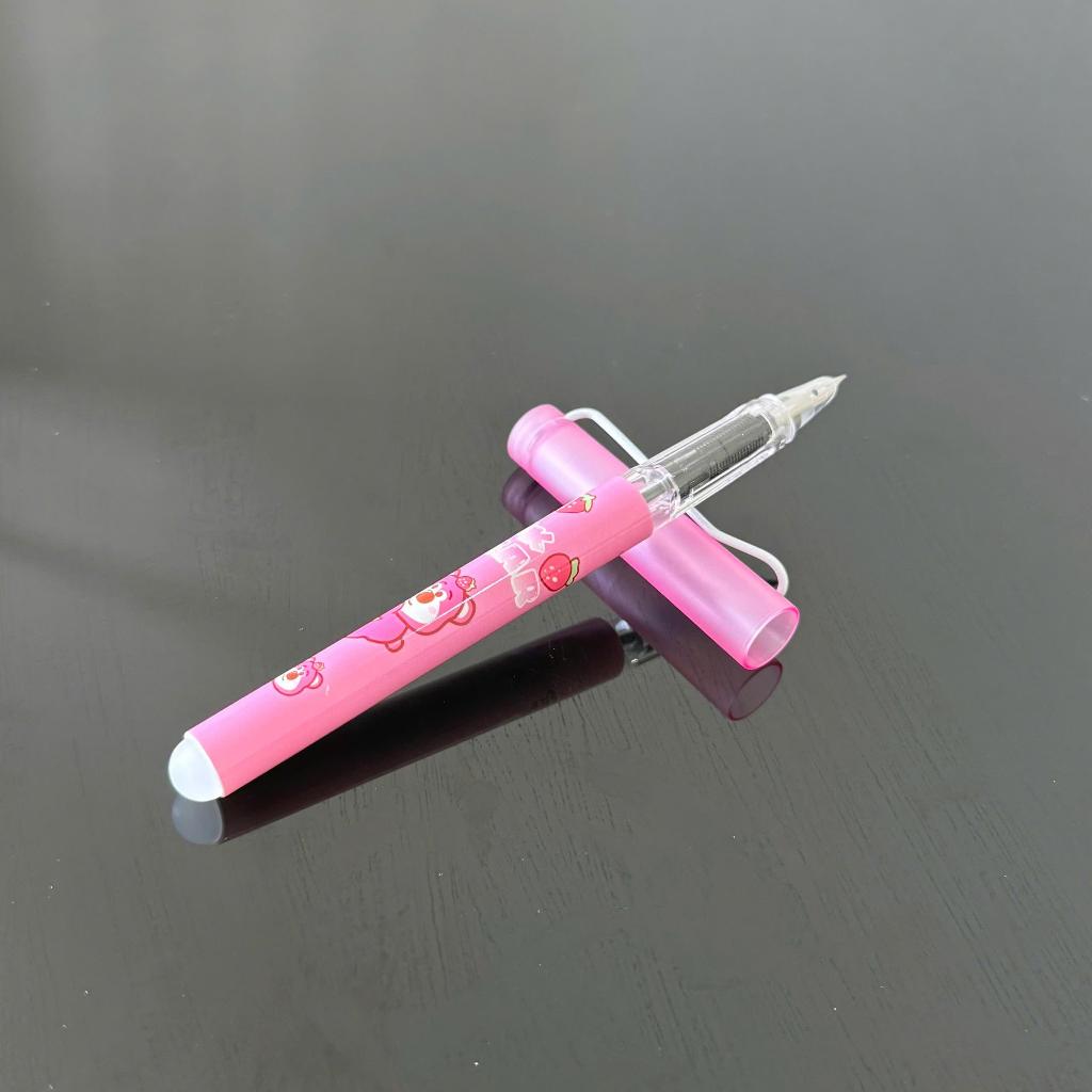 Bút Máy Tảy Xoá S03 Cho HS Tiểu Học Ngòi Mài 0.38mm Viết Êm Trơn Nhỏ Gọn Dễ Dàng Cầm Nắm