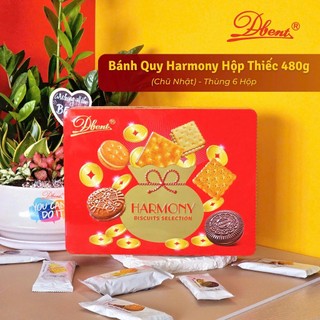 Bánh Quy Hỗn Hợp Dbent Harmony Hộp Thiếc Sang Trọng (150g/375g/480g) - Quà Tặng Lễ Tết Ý Nghĩa