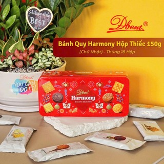 Bánh Quy Hỗn Hợp Dbent Harmony Hộp Thiếc Sang Trọng (150g/375g/480g) - Quà Tặng Lễ Tết Ý Nghĩa