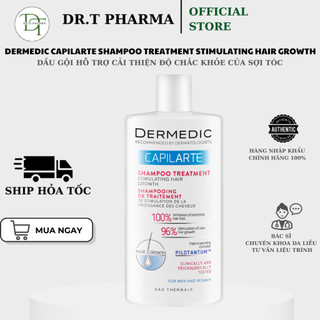 [HÀNG CÔNG TY] Dầu gội mọc tóc Dermedic Capilarte Shampoo Treatment Stimulating Hair Growth (300ml)