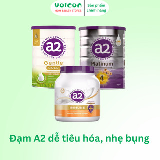Sữa A2 Platinum/ Gentle Gold/ Immune | Đạm A2 dễ tiêu hóa, phát triển toàn diện,đề kháng