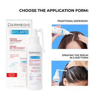 [HÀNG CÔNG TY] Tinh chất kích thích mọc tóc Dermedic Capilarte Serum Stimulating Hair Growth