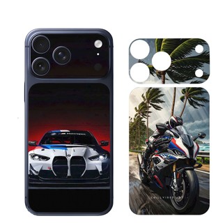 Miếng dán mặt sau kèm Camera Họa Tiết Tương Thích với 17 pro , 17 pro max