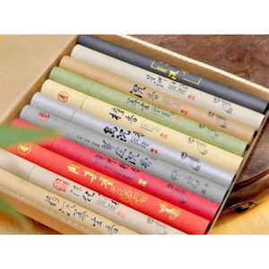 Hộp Nhang Trầm Que Không Tăm Dùng Hương Thơm Dịu Nhẹ An Toàn Cho Sức Khỏe- 1 Hộp 11 Ống