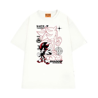 Áo Thun NGỐ TEE Nhân Vật Nhím Shadow Hoạt Hình Sonic the Hedgehog Vải Cotton Mềm Mịn