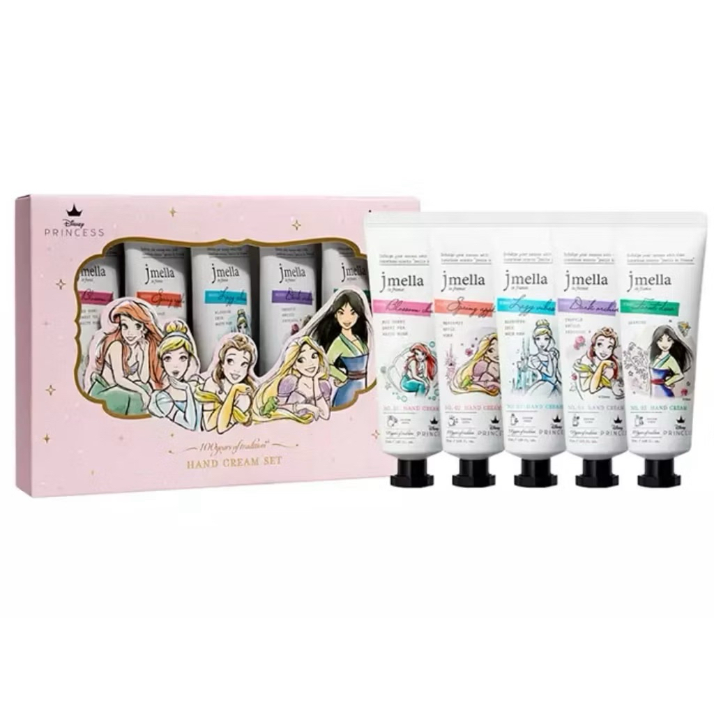 COMBO 5 TUÝP KEM DƯỠNG DA TAY NƯỚC HOA JMELLA ( TÁCH SET ko hộp)