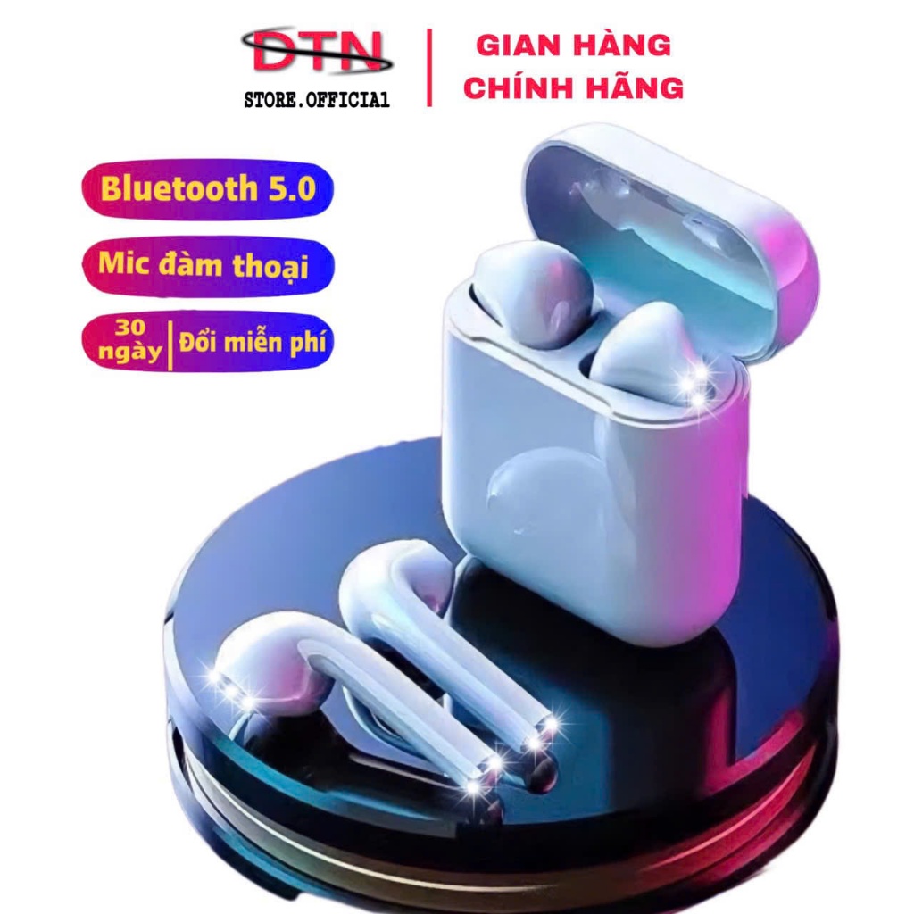 Tai nghe Bluetooth cao cấp Full Chức Năng Cảm ứng cực nhạy pin trâu dùng cho các dòng điện thoại