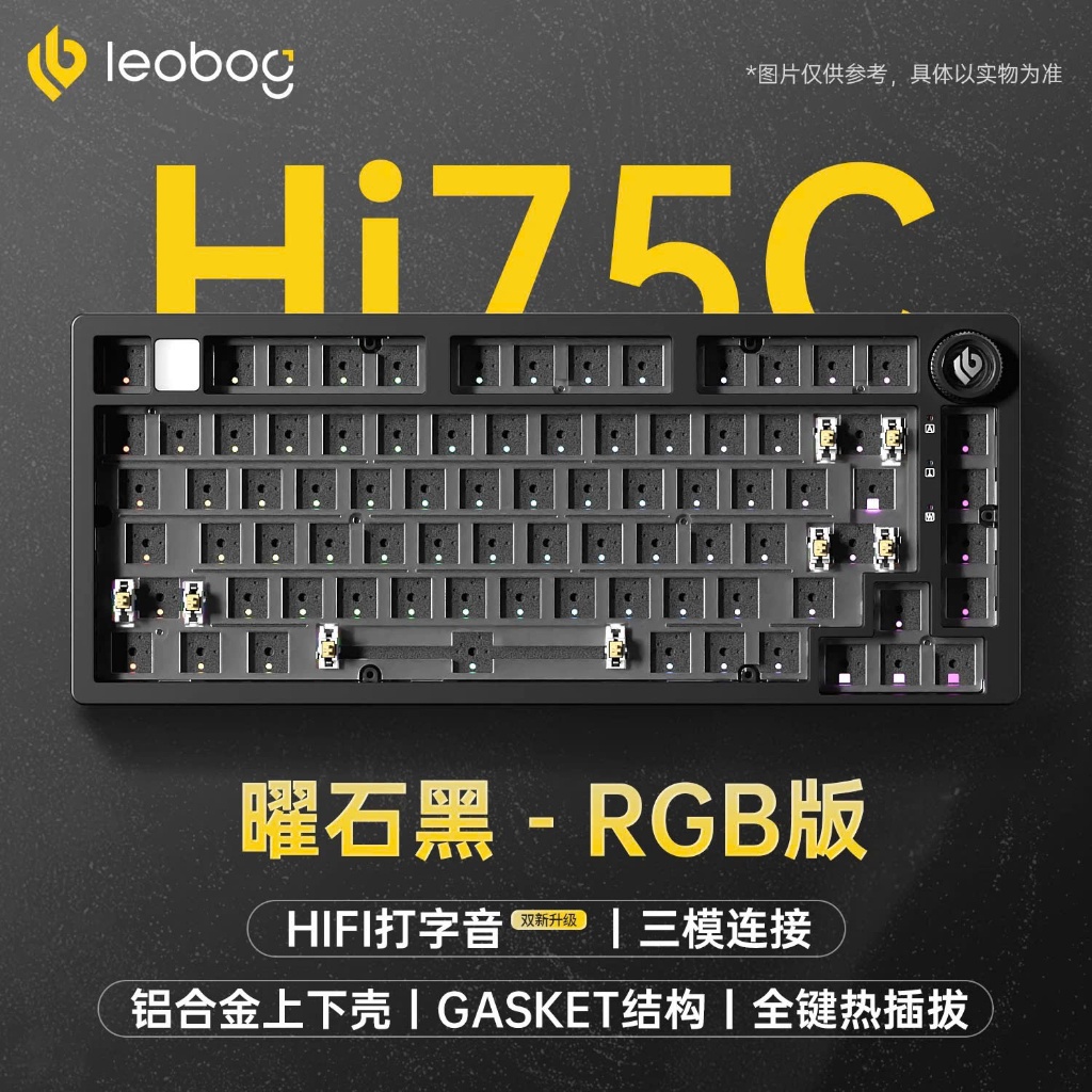 [HOẢ TỐC] BÀN PHÍM LEOBOG HI75C PRO | CASE NHÔM CNC NGUYÊN KHỐI | LED RGB TỪNG PHÍM | FULL 3 MODES KẾT NỐI | BigBuy360 - bigbuy360.vn
