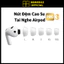 Ear tips đầu tai nghe dành cho airpod pro 3 đệm cao su có lỗ chống ồn có màng lưới