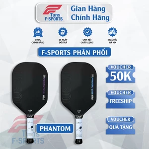 Vợt Pickleball Jusain Phantom – Gen 4 BV81 Carbon Teflon – Phản Ứng Nhanh – Kiểm Soát Đỉnh Cao