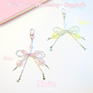 Móc Khoá XUÂN - Móc Treo Balo, Điện Thoại Tết Xinh Xắn Handmade by IMCAREM