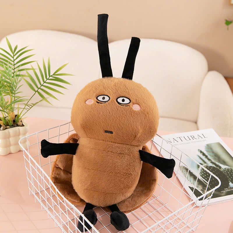 Gấu bông con gián 40cm dễ thương, thú nhồi bông cao cấp