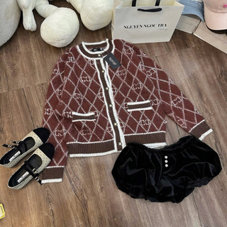 •𝙆𝙞𝙣𝙜𝙨𝙝𝙤𝙥𝙗𝙚𝙖𝙪𝙩𝙮•Áo Khoác Cagigan Đỏ Viền QC