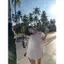 2Soonsumff Đầm babydoll dáng ngắn tay bồng phối ren ngực kèm quần short ngắn, set đồ đi chơi mùa hè ngọt ngào