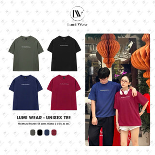 Áo Phông Form Boxy Lumi Wear A01 Unisex - Áo Thun Local Brand Tay Ngắn Cổ Tròn Cao Cấp, Vải Mềm Mát Nam Nữ