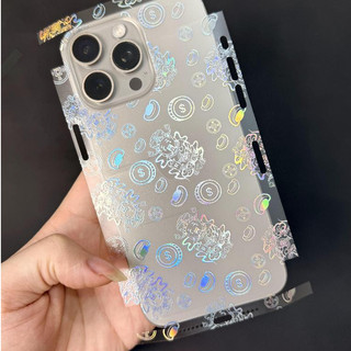 Miếng Dán Lưng Viền iPhone PPF Nhám Hình Thần Tài Phát Lộc Phát Tài Phản Quang Ngũ Sắc – Từ iPhone 12 Đến 17 Pro Max