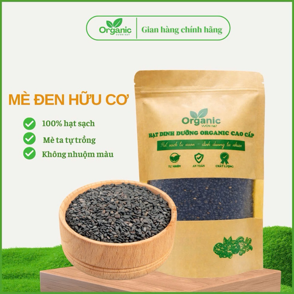 Mè Đen Việt Nam Dùng Nấu Sữa Hạt Làm Muối Mè Và Nấu Chè