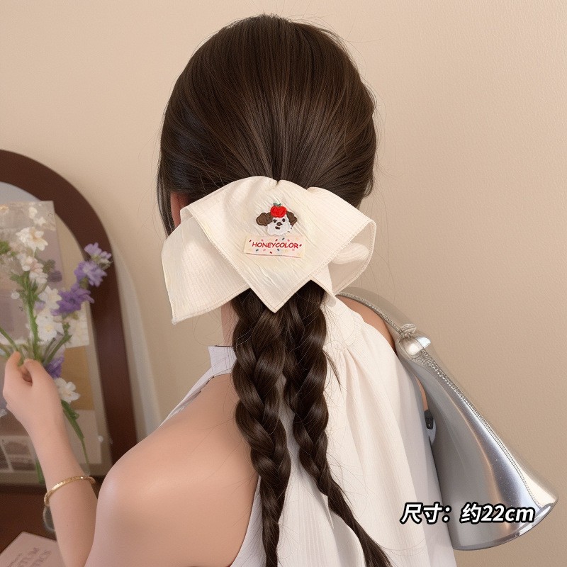 Dây Buộc Tóc Scrunchies Vuông Nhiều Họa Tiết Dễ Thương Xinh Xắn Phụ Kiện Tóc Cho Nữ Và Bé Gái Empoli