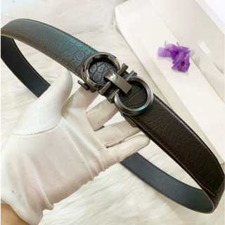 Thắt lưng nam dây nịt khoá gạt tự động cao cấp chữ a trẻ trung sang trọng bản dây 3,5cm thatlungvidanamnu