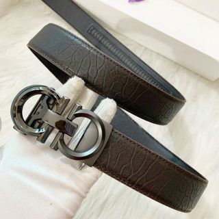 Thắt lưng nam dây nịt khoá gạt tự động cao cấp chữ a trẻ trung sang trọng bản dây 3,5cm thatlungvidanamnu