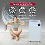 Máy hút ẩm công suất lớn bằng máy nén 25L/ngày FUJIHOME DH25WH 30-50m2, lọc không khí HEPA kết nối wifi phòng ngủ khách — ảnh 8