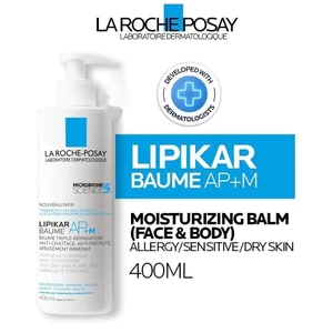 kem dưỡng ẩm la roche posay lipikar baume ap+m 400ml - dưỡng ẩm lâu dài