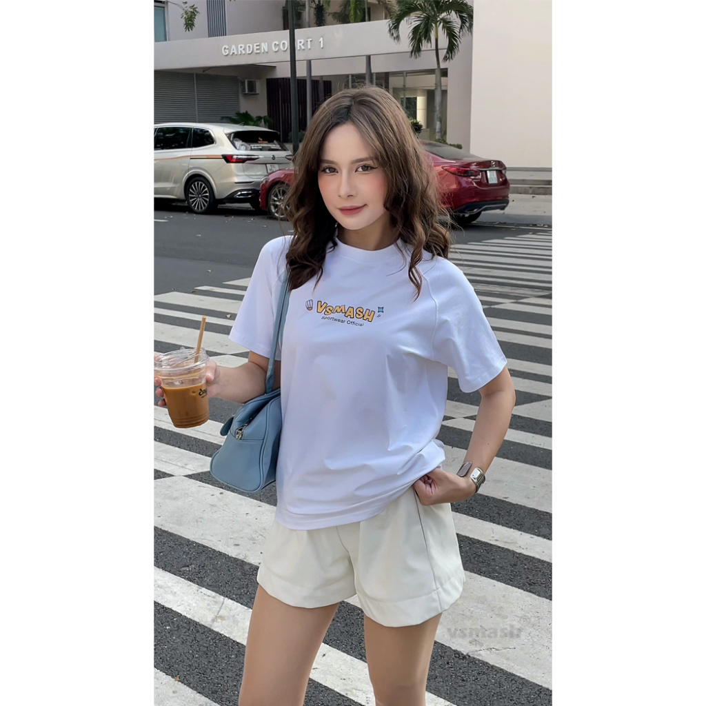 Áo Thun Cầu Lông Unisex Vsmash Sportwear "INSTAGRAM POST" – Vải Bông Em Bé Mềm Mịn Cao Cấp, Thoáng Mát,Thấm hút tốt