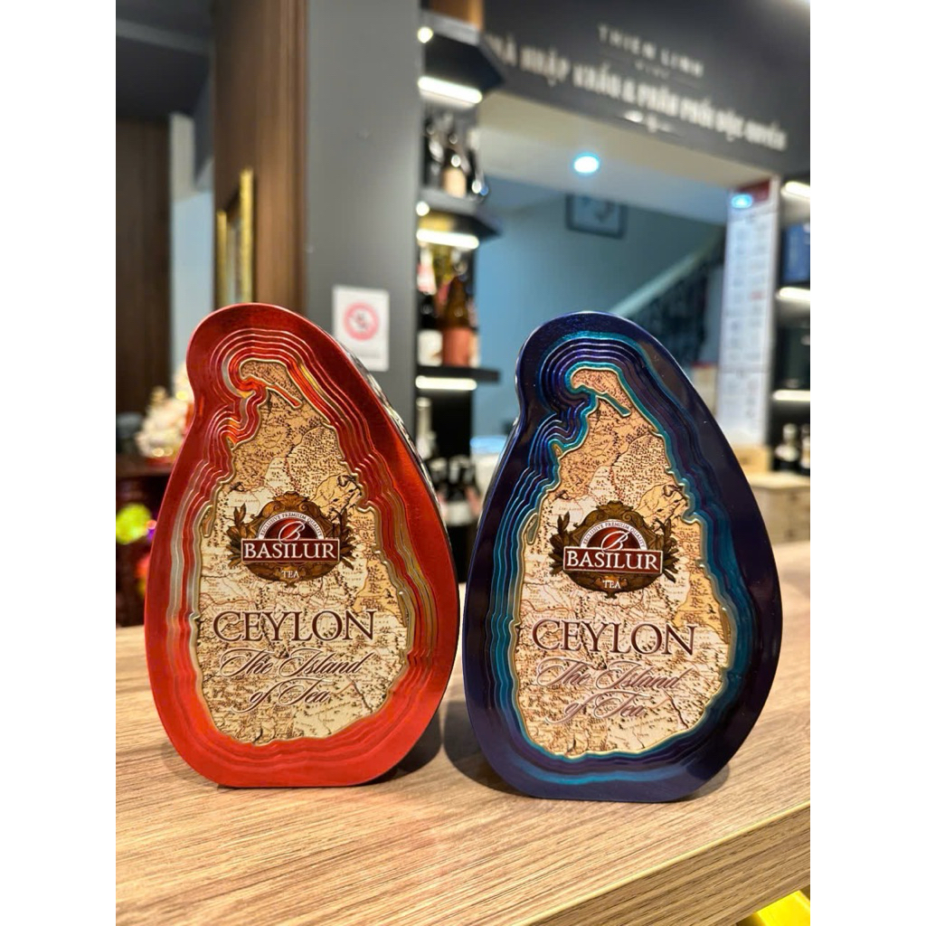 Trà Basilur Ceylon – Hộp Sắt Cao Cấp 100G