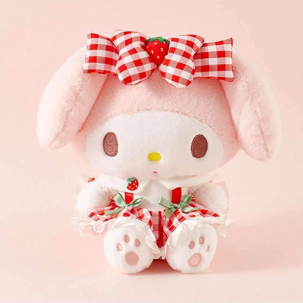 Gấu Bông Kuromi & My Melody Mặc Váy Nhiều Mẫu Cao Cấp, Thú Nhồi Bông Kurumi Dễ Thương Làm Quà Tặng Sinh Nhật Cho Bé