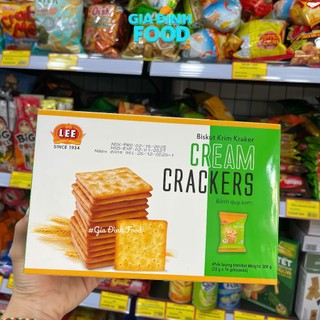 Bánh lúa lạt Lee Cream Crackers - Hộp 308g