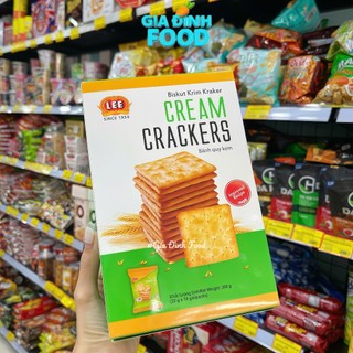 Bánh lúa lạt Lee Cream Crackers - Hộp 308g