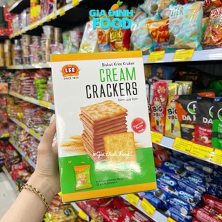 Bánh lúa lạt Lee Cream Crackers - Hộp 308g