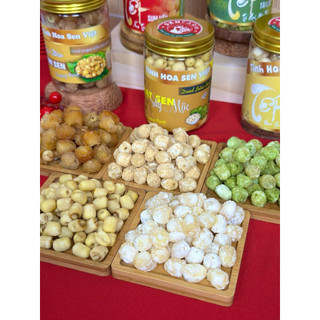 COMBO NGŨ VỊ HẠT SEN nhà Senfarm - Mứt Tết - Bánh Tết - Quà Tết