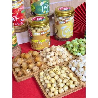 COMBO NGŨ VỊ HẠT SEN nhà Senfarm - Mứt Tết - Bánh Tết - Quà Tết