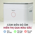 Máy hút ẩm công suất lớn 20L/ ngày FUJIHOME DH20W phòng 20-50m2, lọc không khí kết nối WIFI phòng ngủ khách công nghiệp — ảnh 6