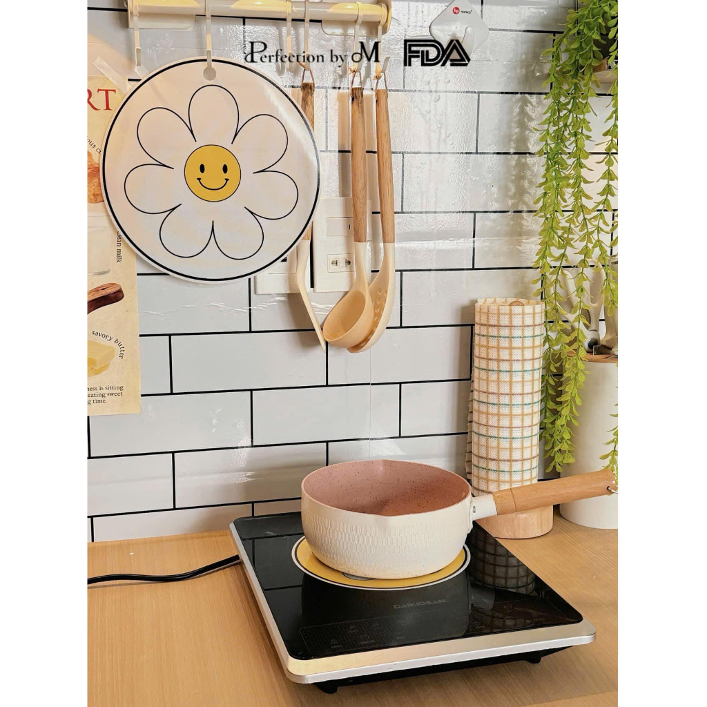 [CHÍNH HÃNG] Miếng lót bếp từ Perfection M-Mat – Silicone FDA, chịu nhiệt, chống xước, bảo vệ bếp