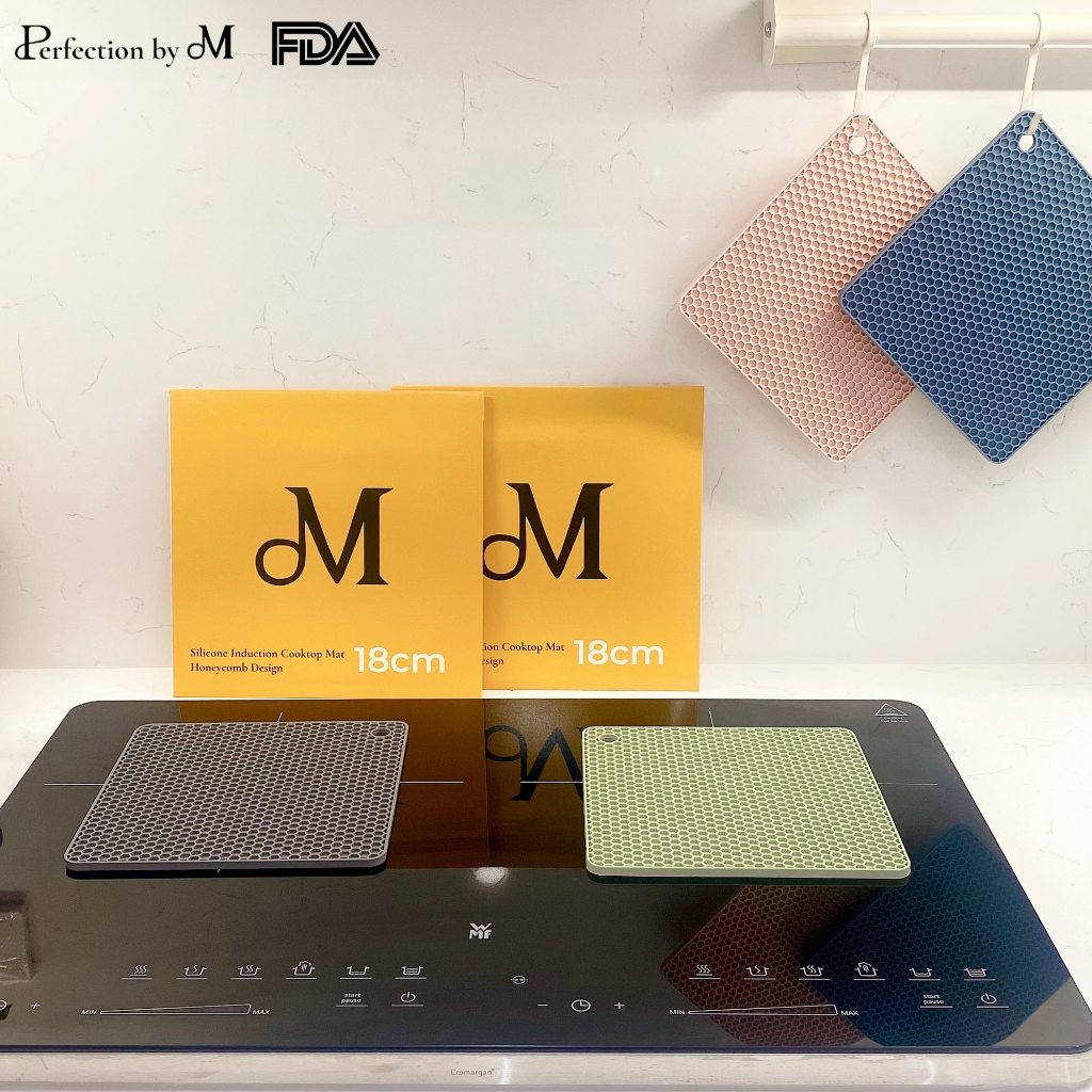 [CHÍNH HÃNG] Miếng lót bếp từ Perfection by M – Silicone FDA, chịu nhiệt, chống xước, bảo vệ bếp