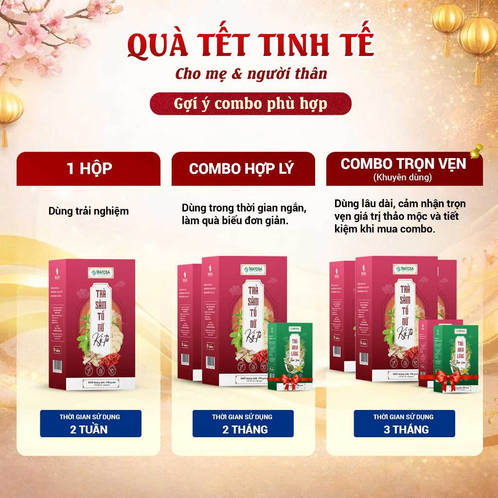 Sử dụng Sâm Tố Nữ Đinh Lăng Cao Cấp trong đời sống