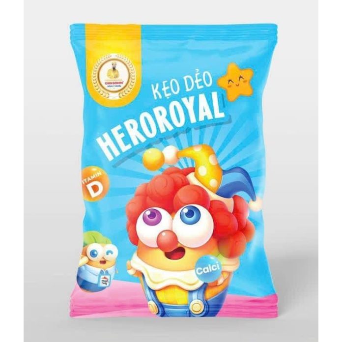 Kẹo Dẻo Cho Bé Kẹo Dẻo HEROROYAL Vị Trái Cây An Toàn Cho Bé G42