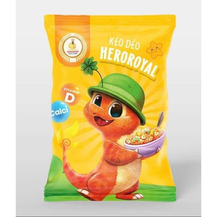 Kẹo Dẻo Cho Bé Kẹo Dẻo HEROROYAL Vị Trái Cây An Toàn Cho Bé G42