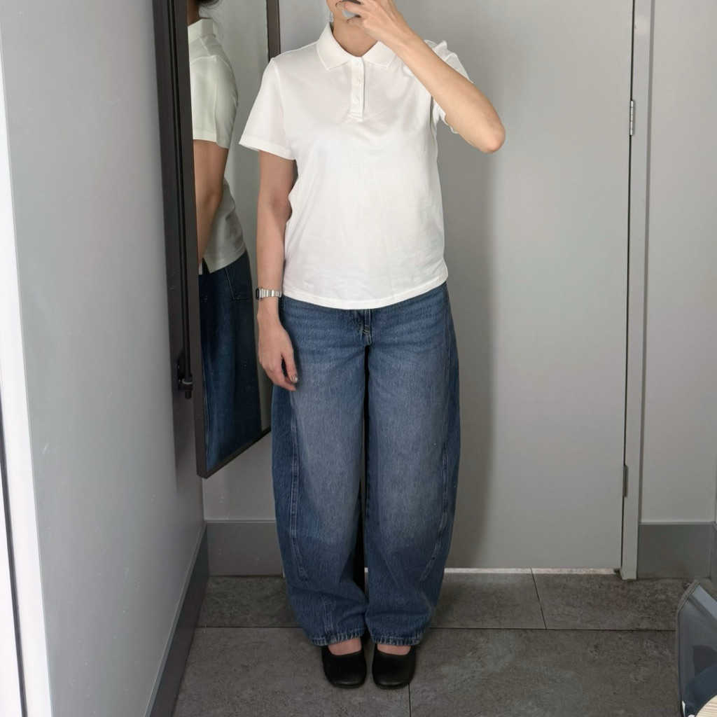 [A26-MẪU MỚI] ÁO THUN POLO NỮ CỔ TRỤ BASIC BI.POSILÁ TAY NGẮN, VẢI COTTON CO GIÃN 4 CHIỀU MÁT MẺ 40 - 68KG