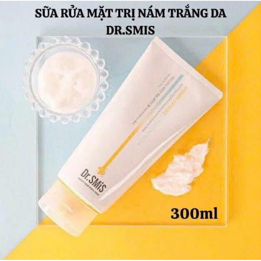 SỮA RỬA MẶT TRẮNG DA MỜ NÁM DR.SMIS 300ML DAYCELL